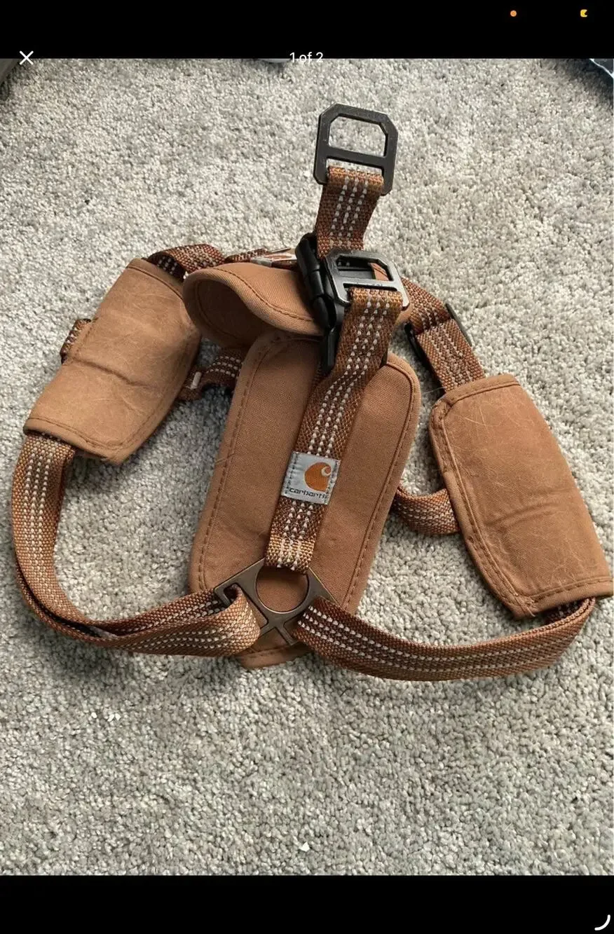 Carhartt Nylon Duck Comfortable Training Dog Harness Medium NEW Adjustable